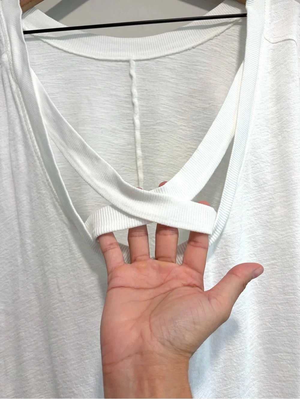 Anthropologie Daily Practice Dreamer Cross-back Sweatshirt